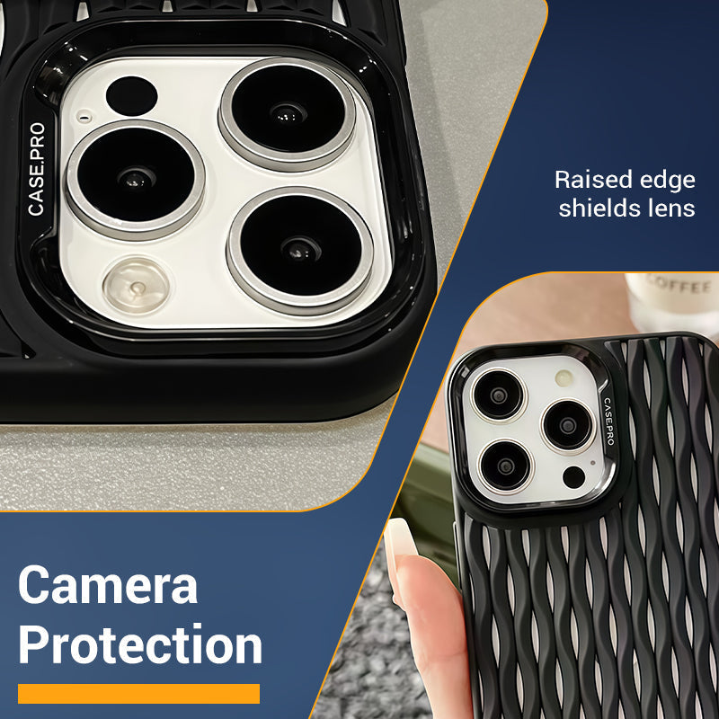 Coque pour iPhone anti-choc en couleur unie