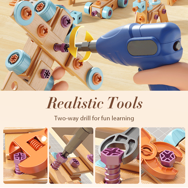 Kit d’Outils Éducatif DIY pour Enfants