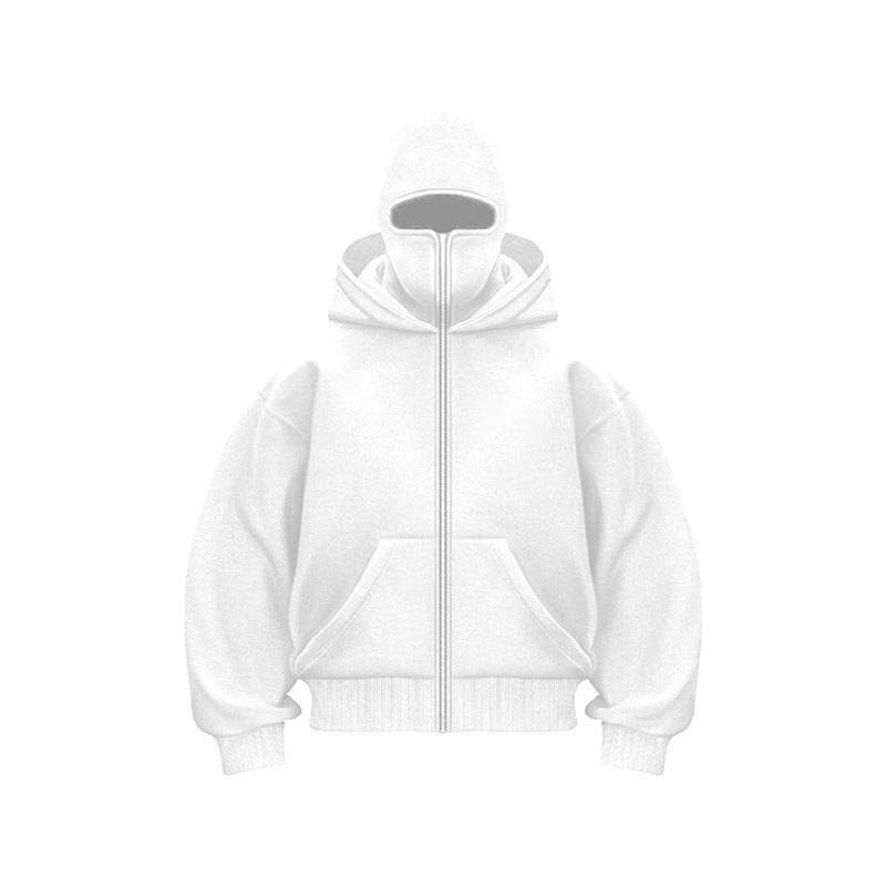 đ Vente chaude 50% de rĂ©duction đ„ Sweat Ă  capuche zippĂ© Ninja pour hommes et femmes - Protection complĂšte