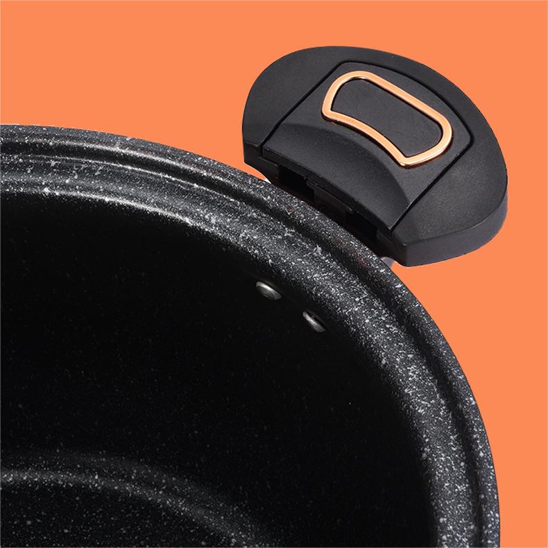 Vente flash⚡ AUTO-CUISEUR RÉVOLUTIONNAIRE !🍲Marmite Micro-Pression en Pierre de Maifan de Grande Capacité