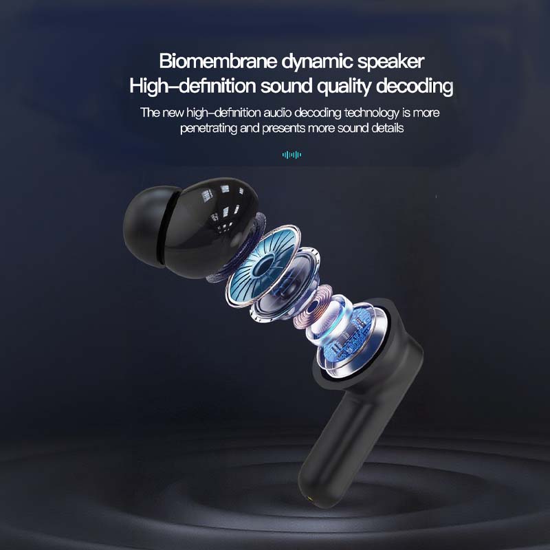 Écouteurs compacts à commande tactile et son clair 📍LED Full-Color Display📍 Active Noise Cancellation (ANC)📍 Touch Controls📍 Bluetooth 5.4