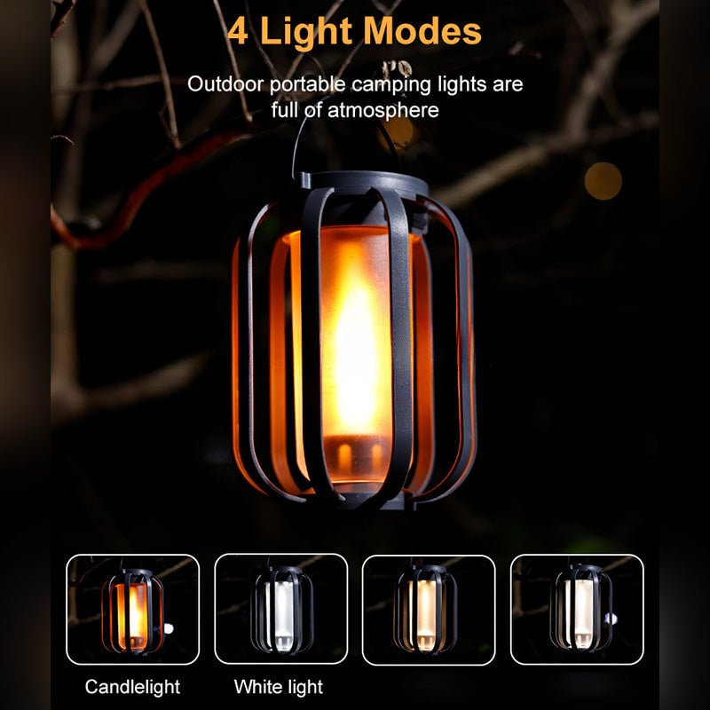🔥50 % de réduction✨ Lampes d'extérieur de type lanterne à énergie solaire avec 4 modes d'éclairage - ⏳ Jusqu'à épuisement des stocks