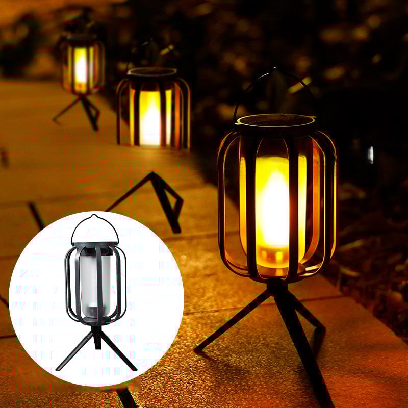 🔥50 % de réduction✨ Lampes d'extérieur de type lanterne à énergie solaire avec 4 modes d'éclairage - ⏳ Jusqu'à épuisement des stocks