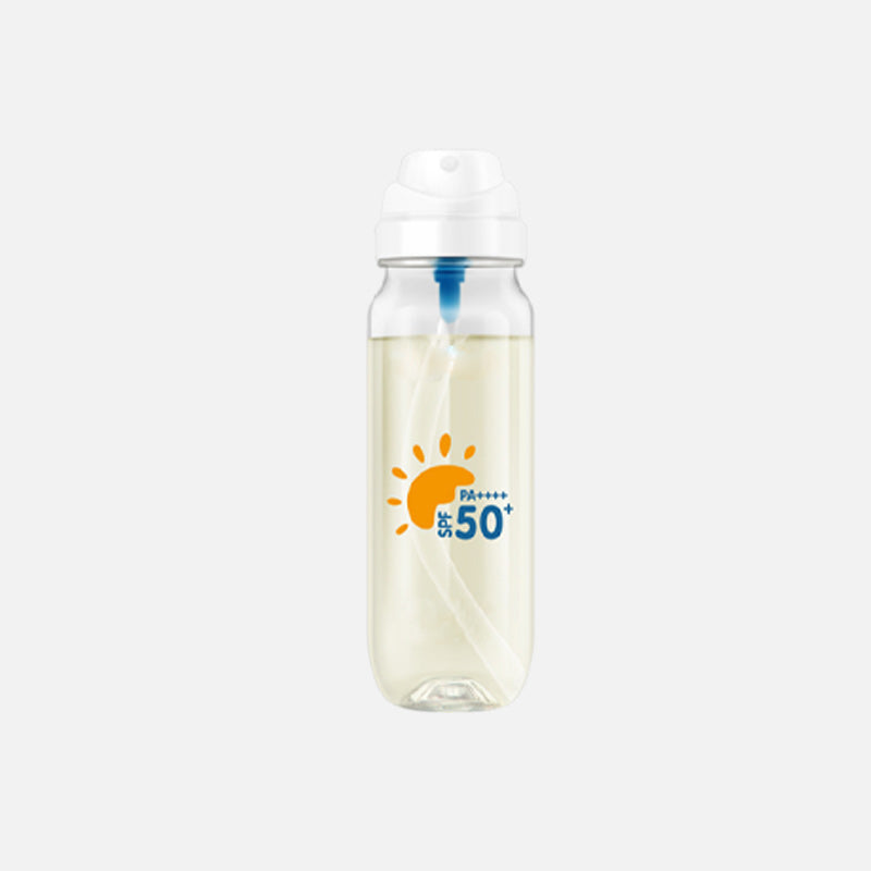 Spray solaire léger pour le visage et le corps