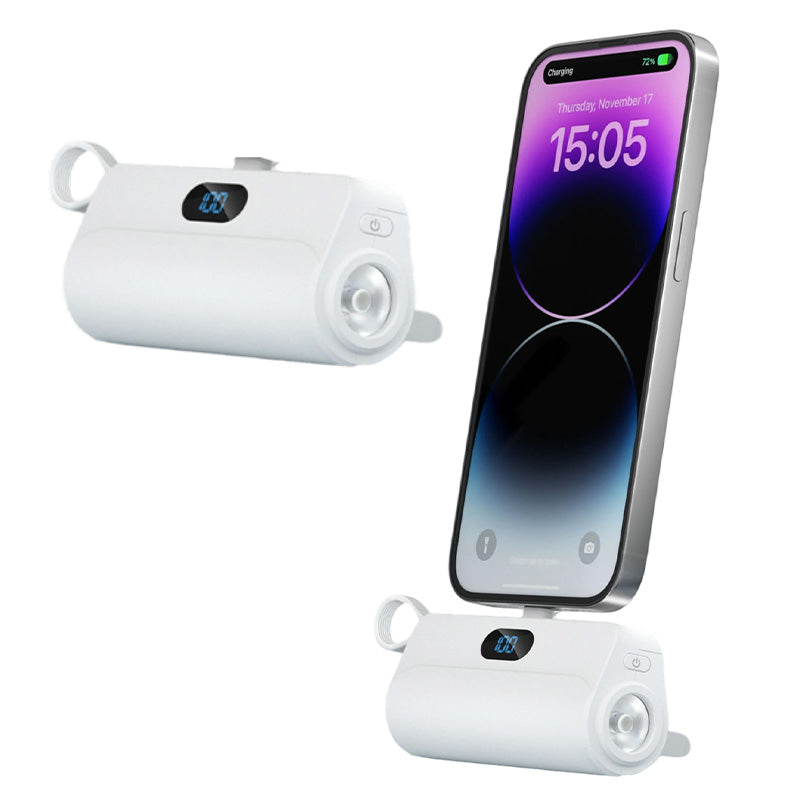 Mini batterie externe portable en forme de capsule