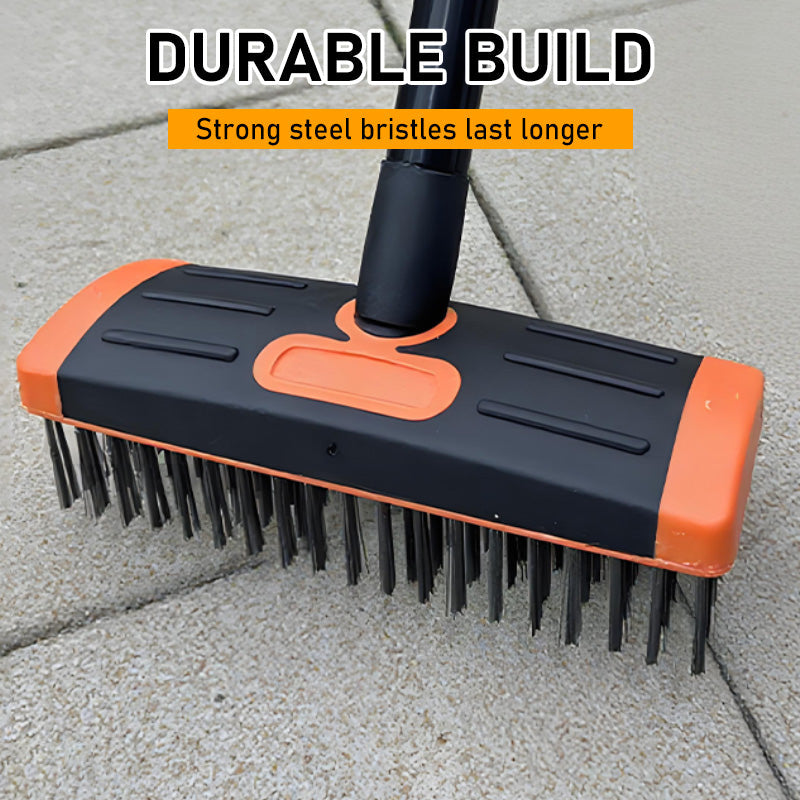 Ensemble 3 en 1 de brosses métalliques pour désherbage