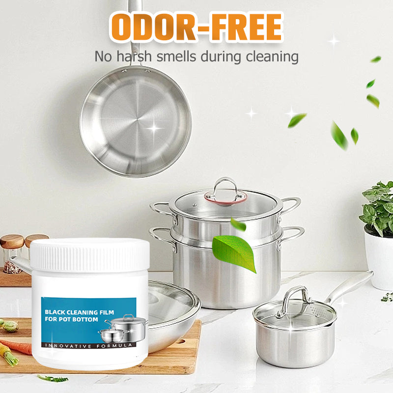 🍳 ACHETEZ 2 - RECEVEZ 1 GRATUIT ! 🔥 Pâte Dissolvante Résidus Brûlés - Nettoyage Profond pour Casseroles/Plats sans Rayurer, Élimine Graisse et Carbonisation en 5 Min 🧽✨