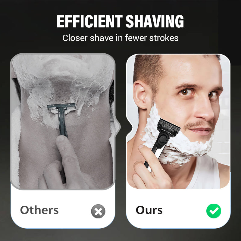 Rasoir manuel à cartouche multi-lames pour hommes