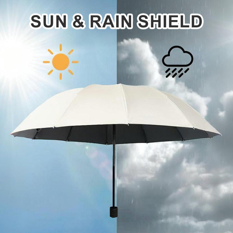 ⏳ Offre à durée limitée : 50 % de réduction ☔ Parapluie pliant coupe-vent à 12 baleines