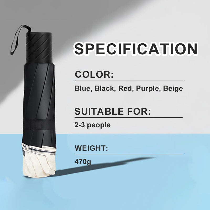 ⏳ Offre à durée limitée : 50 % de réduction ☔ Parapluie pliant coupe-vent à 12 baleines