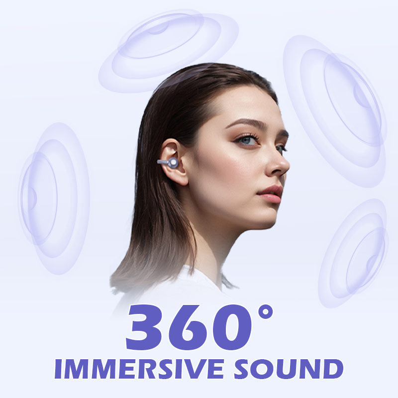 Écouteurs Bluetooth à clip confortables et ouverts