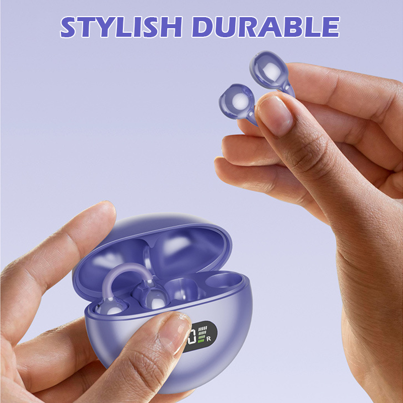 Écouteurs Bluetooth à clip confortables et ouverts