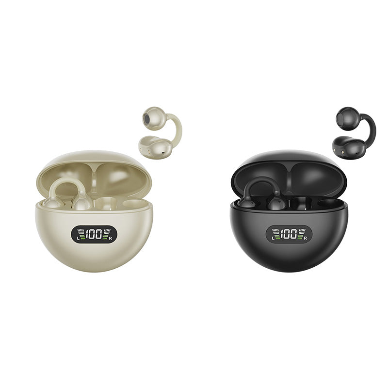 Écouteurs Bluetooth à clip confortables et ouverts