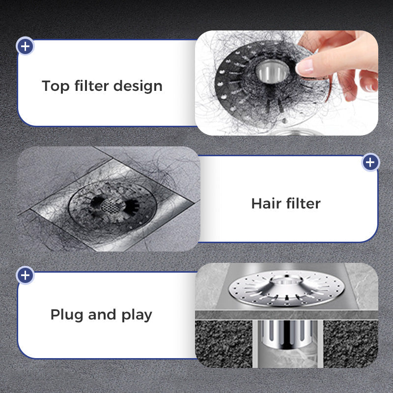 Filtre universel pour égouts anti-obstruction