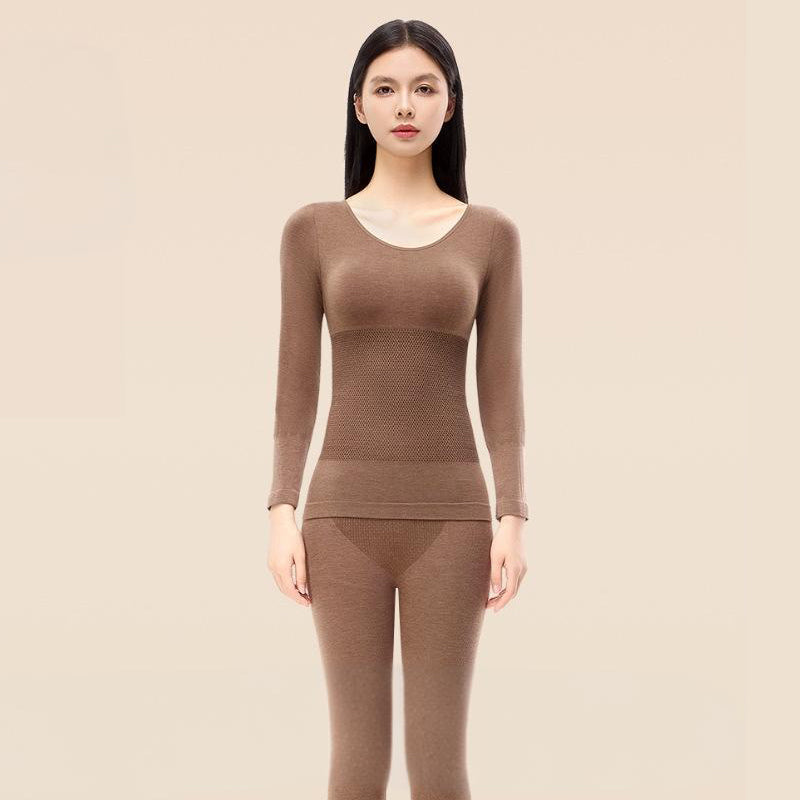 Ensemble de sous-vêtements thermiques pour femmes