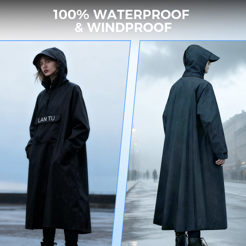 đ” 60% DE RĂDUCTION ! đ§ïž Veste ImpermĂ©able Scooter Ă Capuche - Protection contre la Pluie et le Vent, Pliable et LĂ©ger pour Trajets Urbains đïžđŠ