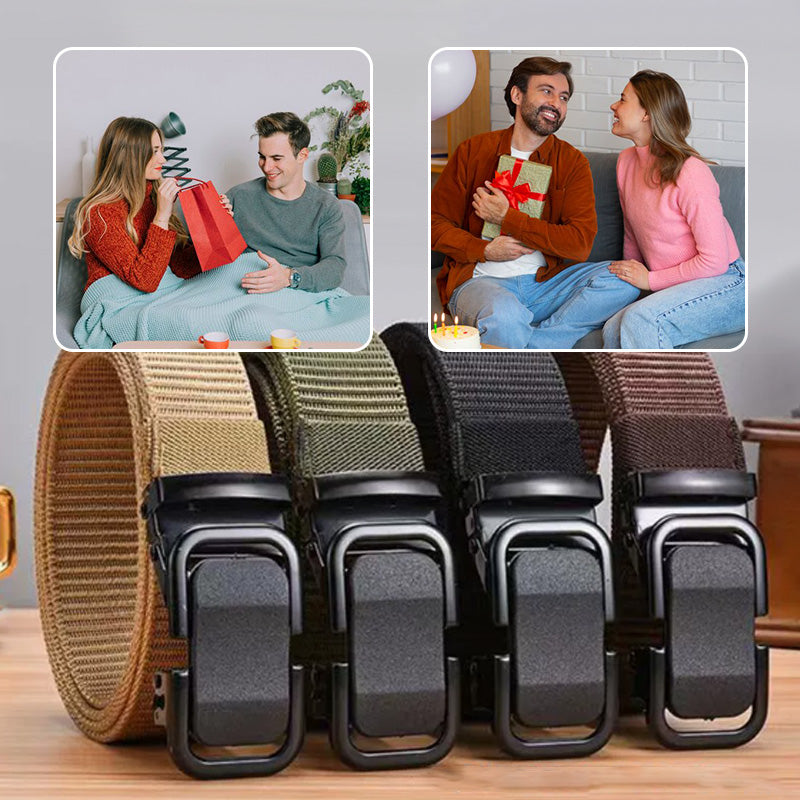 📢📢50 % de réduction!!!📍Ceinture tactique résistante en nylon pour hommes