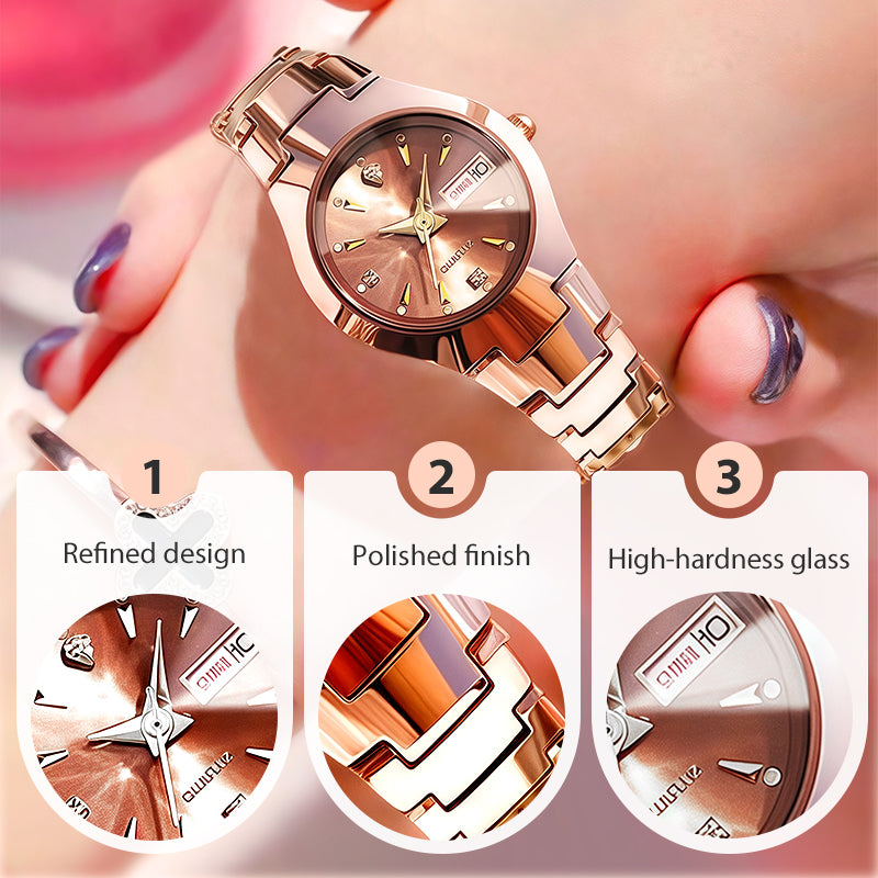 Montre élégante et étanche pour femme