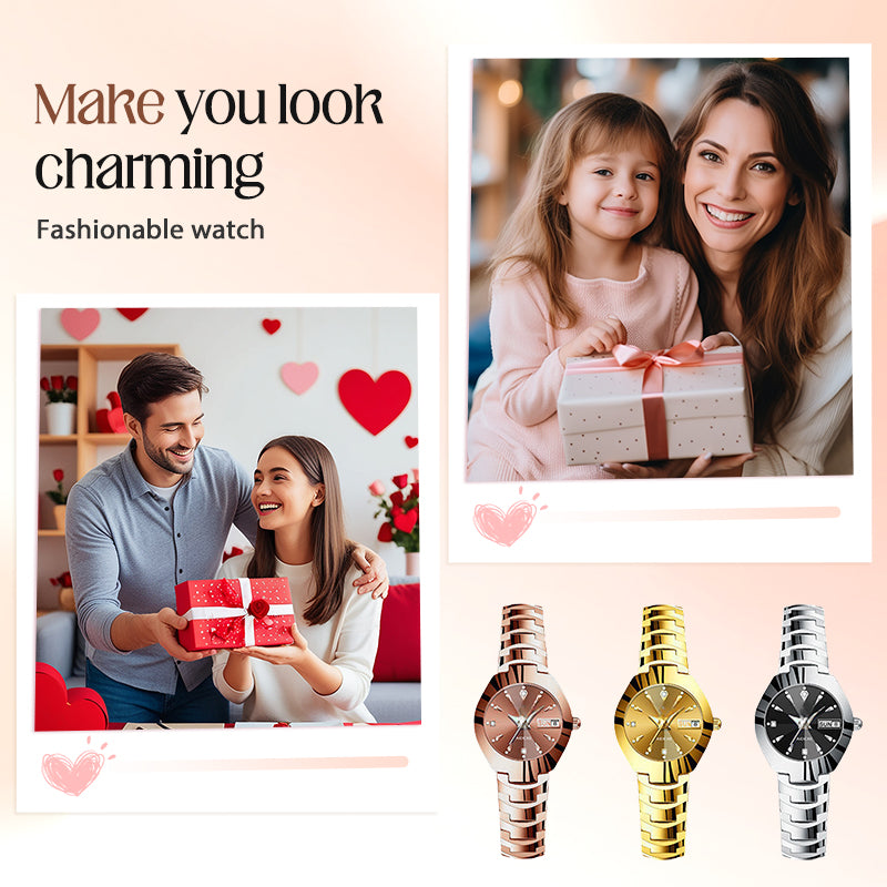 Montre élégante et étanche pour femme