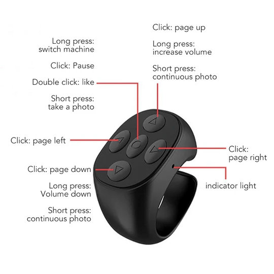 🎅Promos de Noël - 50% de Réduction🔥Télécommande Bluetooth Sans fil du Bout des Doigts