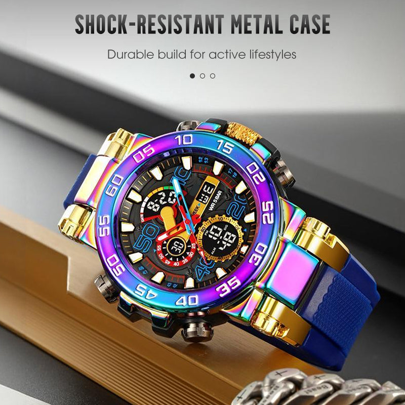 Montre digitale multifonctionnelle LED étanche