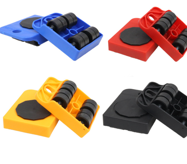 🪑💪 PROMO FLASH : 50% DE RÉDUCTION ! Ensemble d'Outils de Levage & Déplacement de Meubles – Levier, 4 Patins à Roulettes Multi-Directionnelles & Capacité 100 kg for Déplacer Canapés et Réfrigérateurs Sans Effort ✨