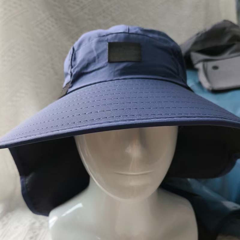 Chapeau de Soleil Anti-UV UPF 50+ à Bords Larges avec Protège-Nuque