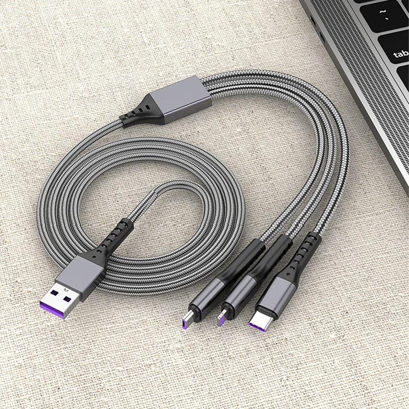 Câble de charge rapide 3-en-1 66 W