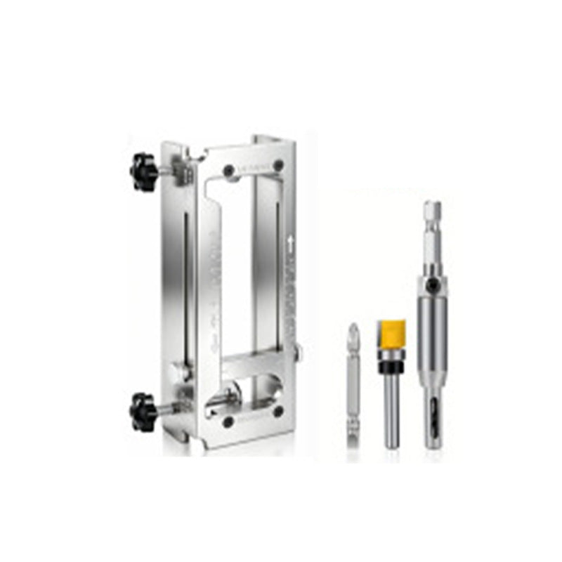 📐 PROMO LIMITÉE 50% DE RÉDUCTION ! ✨ Gabarit charnière réglable en aluminium – Précis, Robuste, Polyvalent 🚪