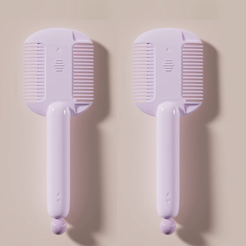 ✂️✨ Peigne à effiler DIY à lame réglable, simple d’utilisation, parfait pour les débutants à la maison