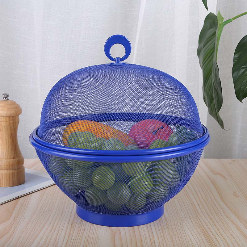 🧺 PROMO FLASH : 50% DE RÉDUCTION ! Corbeille à Fruits avec Couvercle en Filet Aéré – Égouttoir Intégré & Poignée Ergonomique for une Fraîcheur Durable et une Protection contre les Insectes 🍎✨