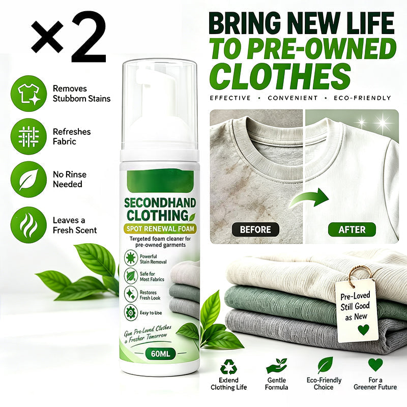 🧼 Mousse détachante pour vêtements sans rinçage