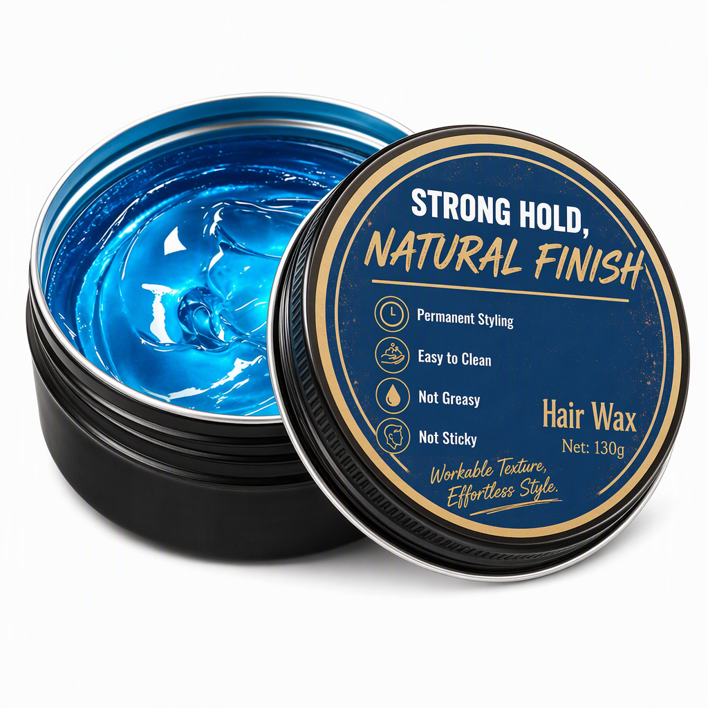 💈50 % DE RÉDUCTION EN CE MOMENT ! Cire coiffante pour homme parfumée à l'eau de Cologne, 130 g, finition mate, tenue forte, cire coiffante volumatrice, pâte coiffante soluble dans l'eau et longue tenue