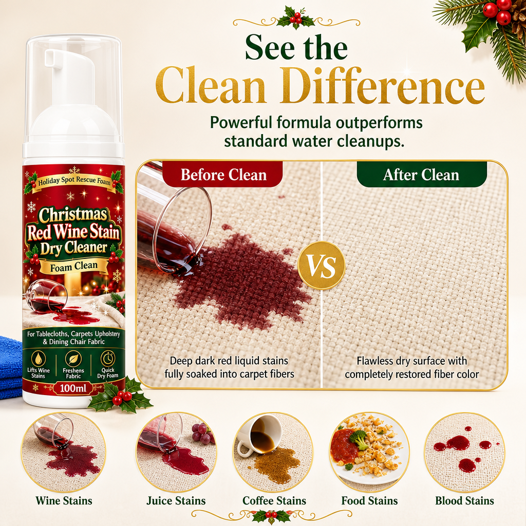 Mousse détachante multi-usages pour le vin
