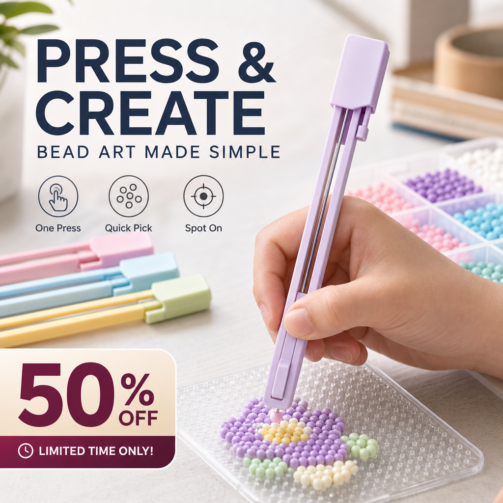 Push-Button Bead Pen