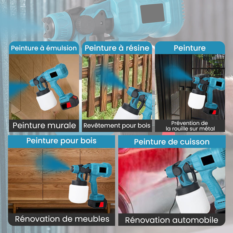 💥 OFFRE À DURÉE LIMITÉE : 50 % DE RÉDUCTION ! 🔥 Pulvérisateur électrique sans fil – Puissant, léger & livraison gratuite ! 🚀