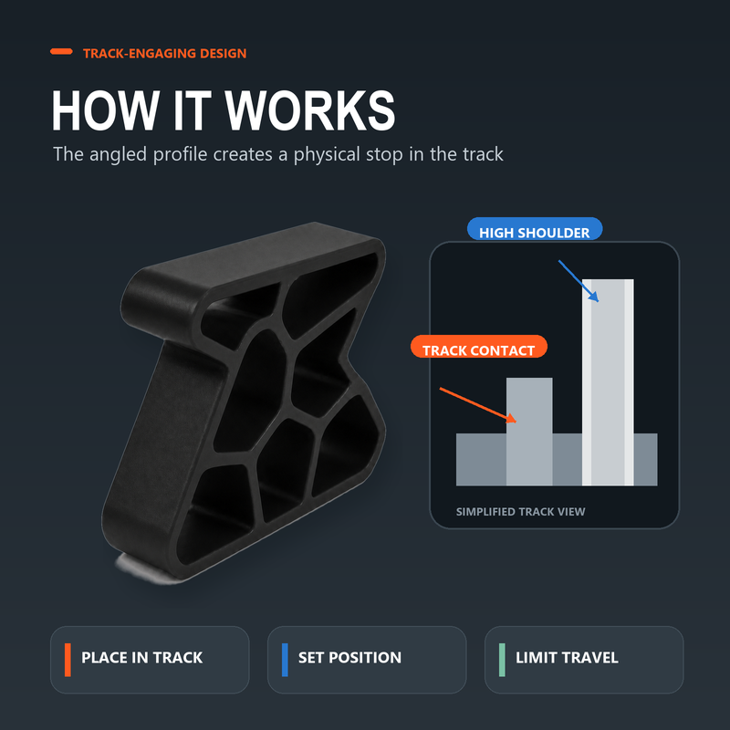 🔥 50% DE RÉDUCTION ! ✨Butée de porte Secure Track