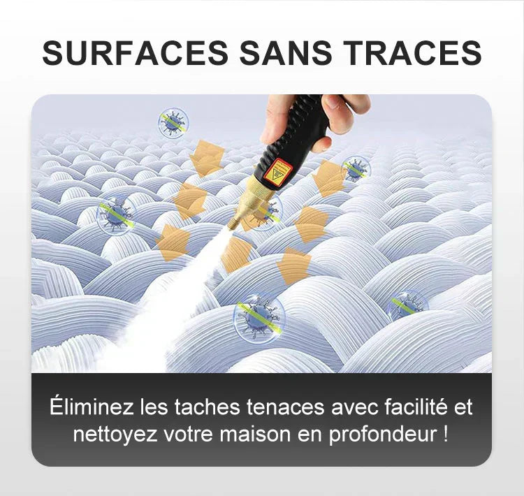 📢📢50 % DE RÉDUCTION !! ⏰2500W Nettoyeur à Vapeur à Haute Température Pressurisée Portatif✨