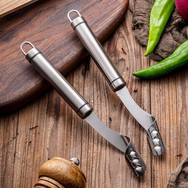 🔥50% DE RÉDUCTION !Vide-Poivron & Épépineur en Inox 304 – Lame Dentelée Précise, Dénoyautage en 1 Torsion & Protection des Doigts ✨