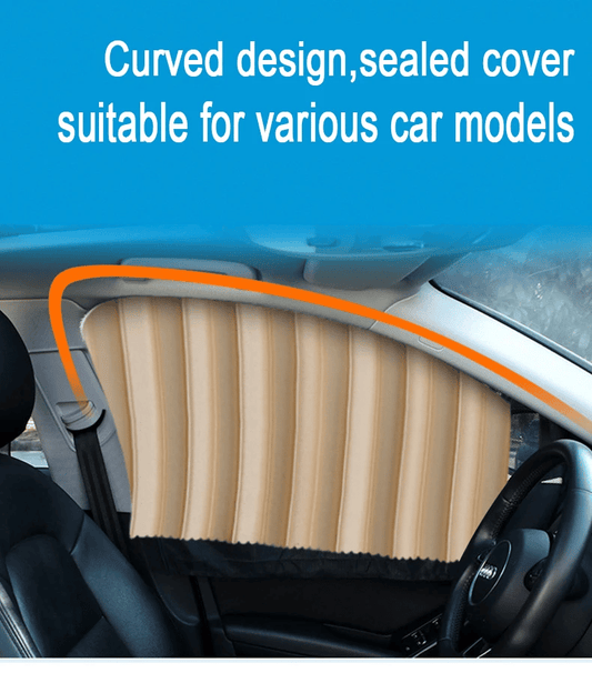 🌥️🔥 Pare-soleil magnétique universel pour vitres latérales de voiture 🚗