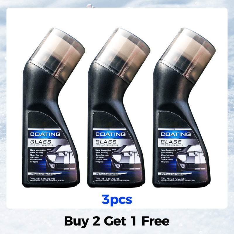 Spray antibuée pour vitres de voiture - revêtement antibuée pour vitres, rétroviseurs et casques