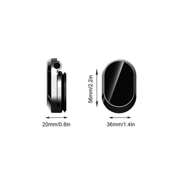 📱🧲 -60% ! 🚗Support Magnétique Voiture Pliable – Rotation 360°, 6 Aimants N52 & Bras Repliable pour Téléphones 4–7″