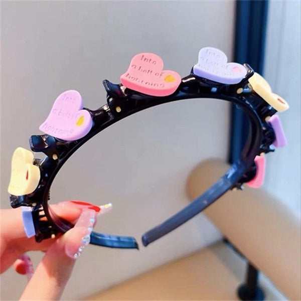 🎀 PROMO FLASH : 1 ACHETÉ = 1 OFFERT ! Barrette Tressée pour Enfant – Design Soigné & Matière Douce for Une Coiffure Mignonne en 5 Minutes 🌺✨