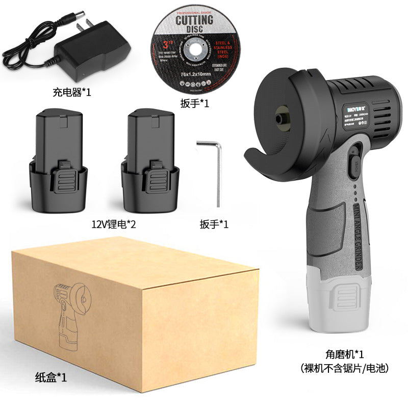 ⏳Spécial à durée limitée⏰12V Mini broyeur à angle avec disque de coupe🧰