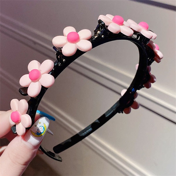 🎀 PROMO FLASH : 1 ACHETÉ = 1 OFFERT ! Barrette Tressée pour Enfant – Design Soigné & Matière Douce for Une Coiffure Mignonne en 5 Minutes 🌺✨