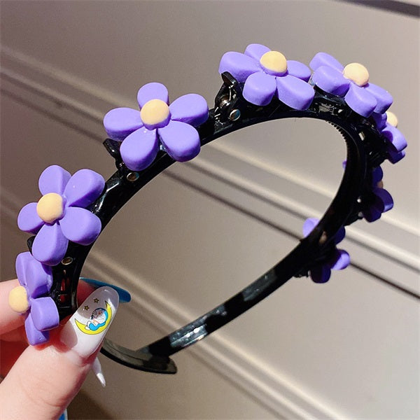 🎀 PROMO FLASH : 1 ACHETÉ = 1 OFFERT ! Barrette Tressée pour Enfant – Design Soigné & Matière Douce for Une Coiffure Mignonne en 5 Minutes 🌺✨