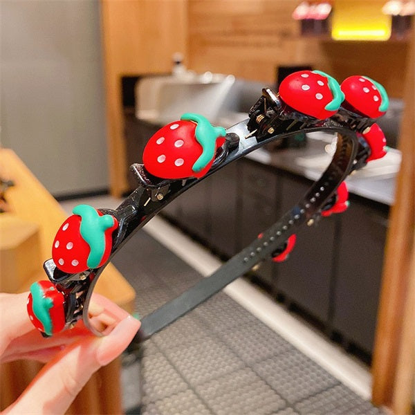 🎀 PROMO FLASH : 1 ACHETÉ = 1 OFFERT ! Barrette Tressée pour Enfant – Design Soigné & Matière Douce for Une Coiffure Mignonne en 5 Minutes 🌺✨