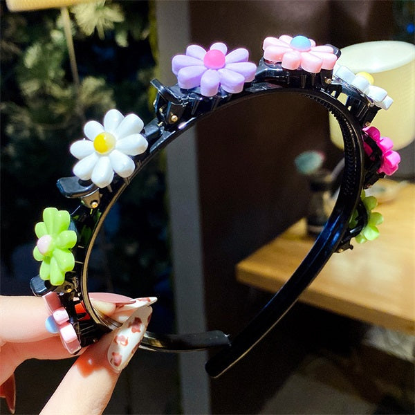 🎀 PROMO FLASH : 1 ACHETÉ = 1 OFFERT ! Barrette Tressée pour Enfant – Design Soigné & Matière Douce for Une Coiffure Mignonne en 5 Minutes 🌺✨