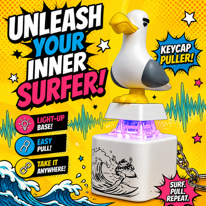 Porte-clés électronique lumineux activé par la voix Mine Bird
