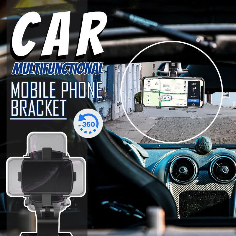 📱 PROMO -50% ✨ Support Téléphone Multifonctionnel — Prise Sûre & Rotation 360° 🚗